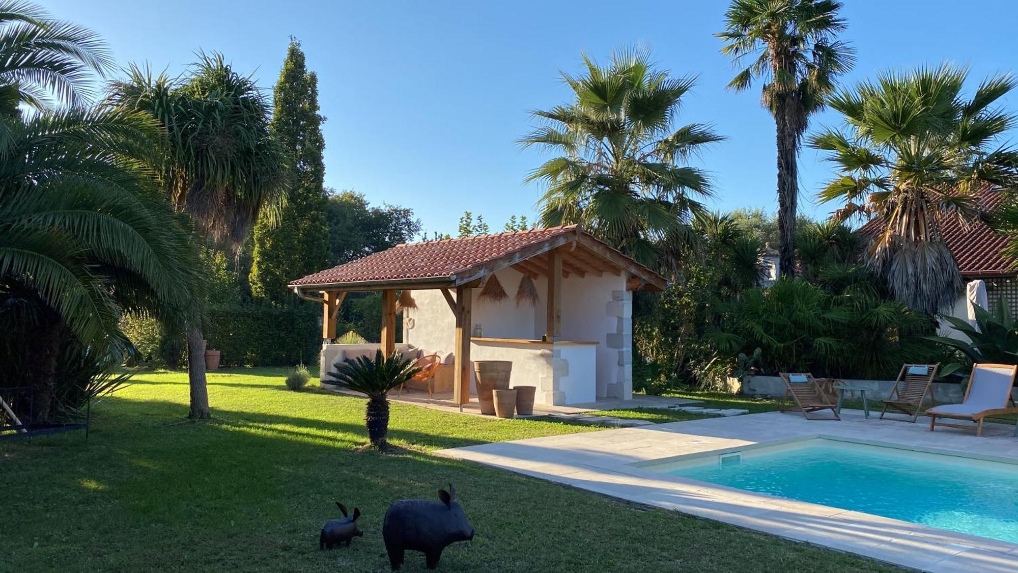 La Bastide De Guiche Entre Ocean Et Montagnes Apartment Екстериор снимка