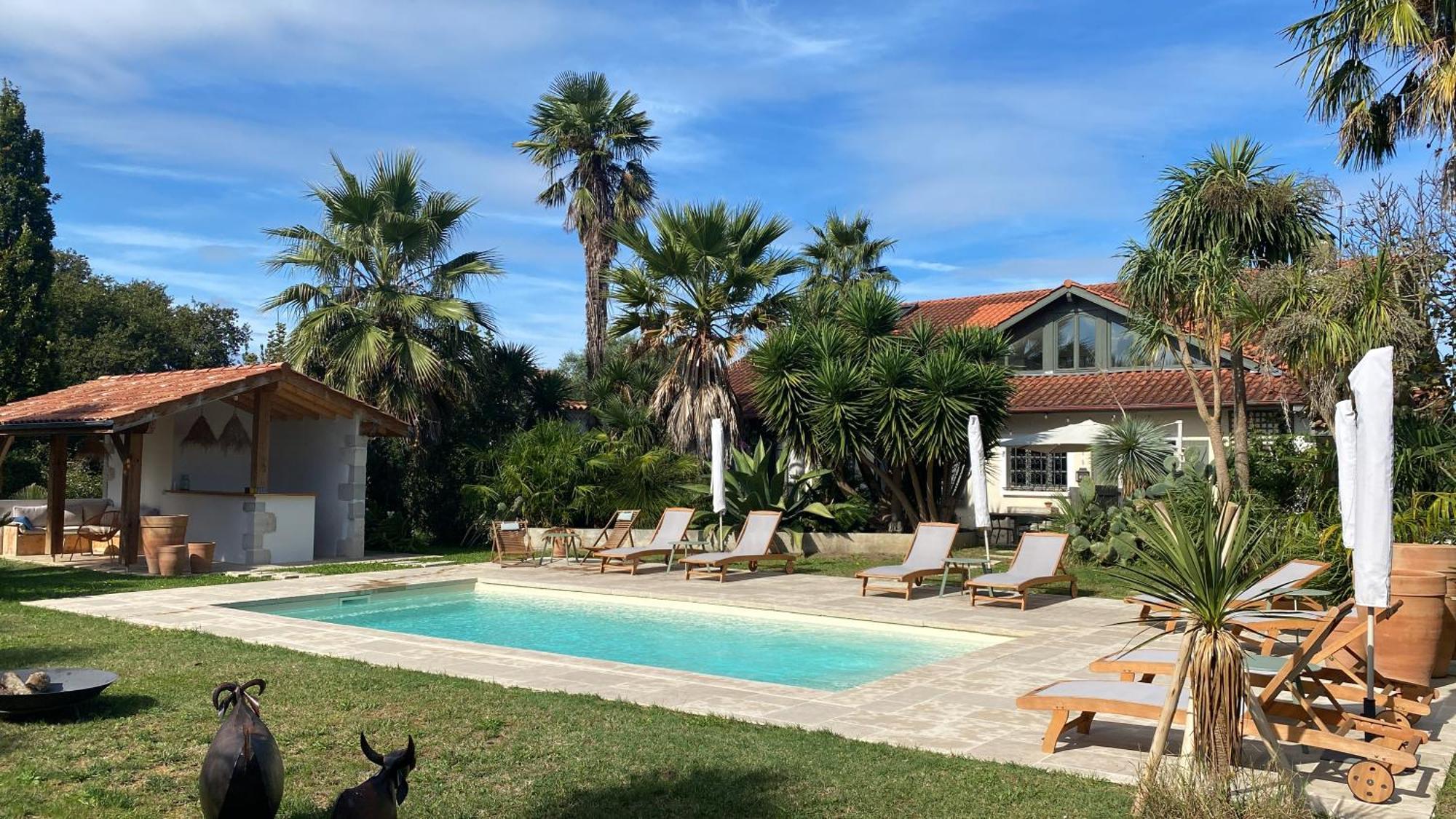 La Bastide De Guiche Entre Ocean Et Montagnes Apartment Екстериор снимка